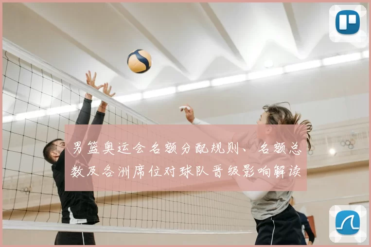 男篮奥运会名额分配规则、名额总数及各洲席位对球队晋级影响解读